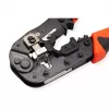 Kabel-Crimpzange VALUE 25.99.8794 Schwarz Rot 190 mm 347 g
