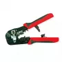 Kabel-Crimpzange VALUE 25.99.8794 Schwarz Rot 190 mm 347 g