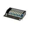 Wandmontage-Patchpanel ROLINE Cat.5e 8 Ports STP Schwarz
