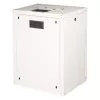 Wandmontierter 19-Zoll-Rackschrank ROLINE Pro 16U 600x450 mm, grau, Schlüsselschloss, IP20