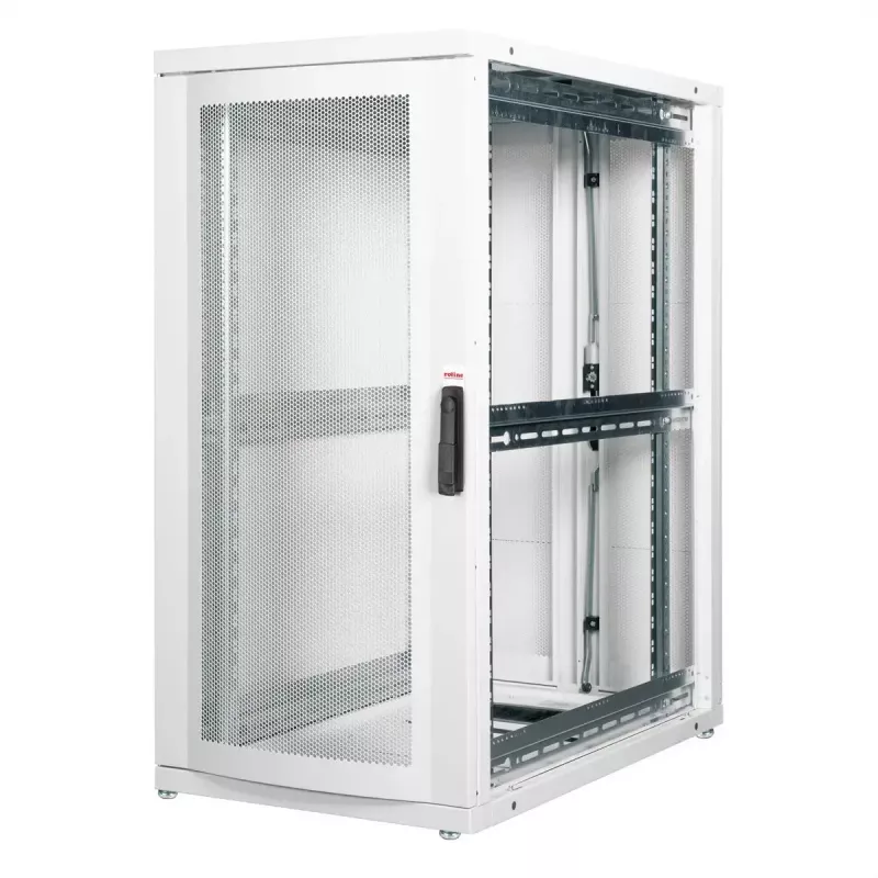 19 Zoll freistehendes Serverrack ROLINE Pro 26U, 600x1000 mm BxT, 1000 kg Tragfähigkeit, IP20, grau