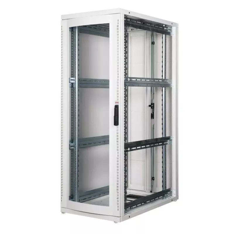 Freistehendes Rack ROLINE Pro 36U 600x1000 grau Plexiglas