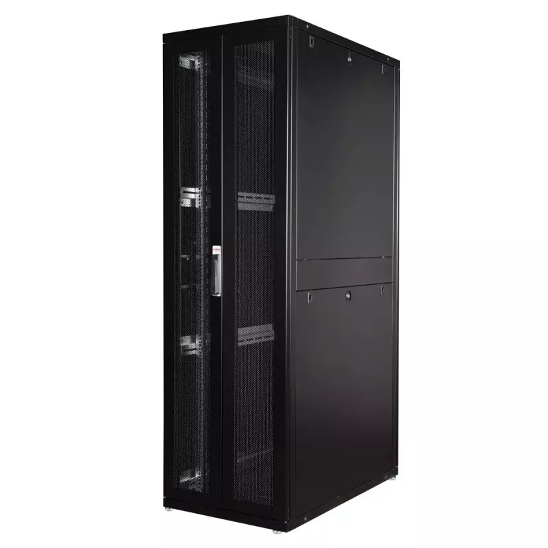 Freistehendes Rack ROLINE 19-Zoll-Serverrack Pro 42 U 600x1000 schwarz