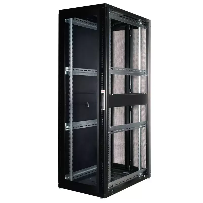 Freistehendes Rack ROLINE 19-Zoll-Serverschrank Pro 42U 600x1000 schwarz