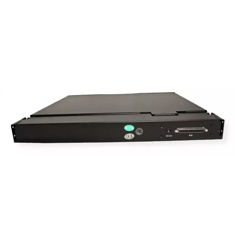 Rack-Konsole VALUE 26.99.0131 19 Zoll (48,3 cm) 1366x768 250 cd/m² Deutsche Tastatur Schwarz 1HE