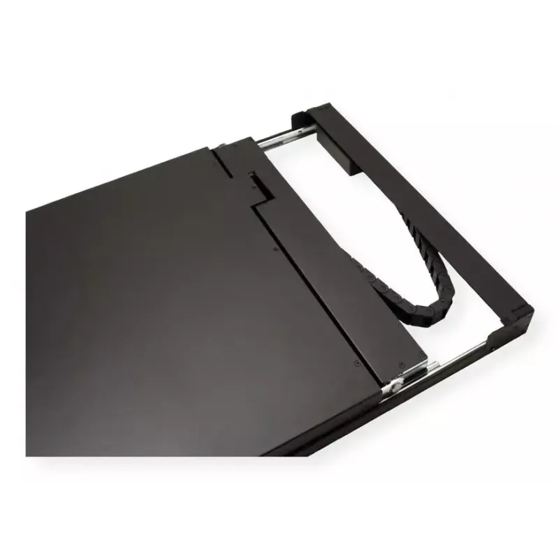 Rack-Konsole VALUE 26.99.0132 — 19 Zoll (48,3 cm) 1366×768 LCD, 1U, Schweizer Tastatur, schwarz