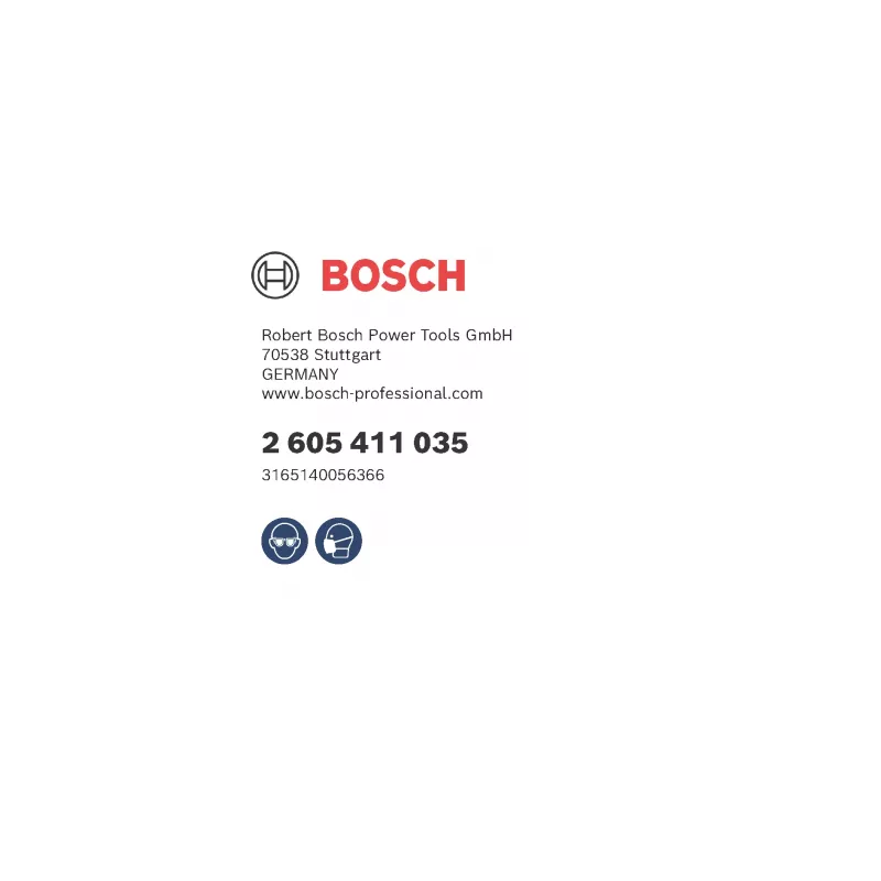 Bosch 2 605 411 035 Werkzeugkoffer Grau