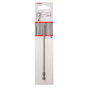 Bosch 2607001662 Torx-Schraubendreher-Bit T8 extra hart E 6,3, 1 Stück
