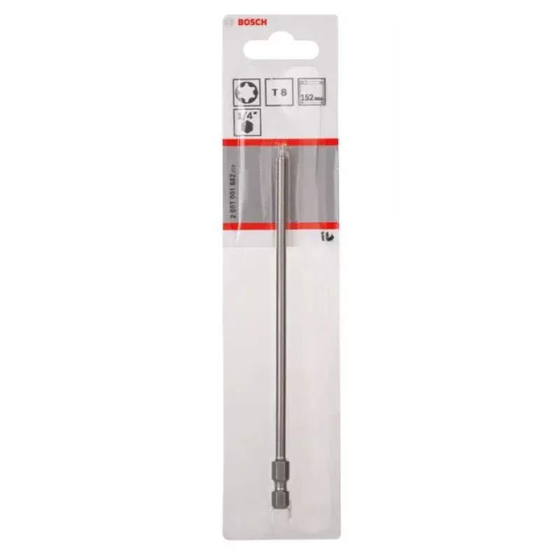 Schraubendrehereinsatz Bosch 2607001662 T8 Extra Hart 152 mm
