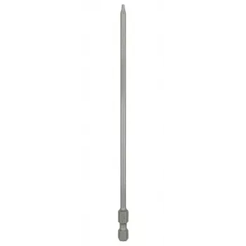 Bosch 2607001662 Torx-Schraubendreher-Bit T8 extra hart E 6,3, 1 Stück