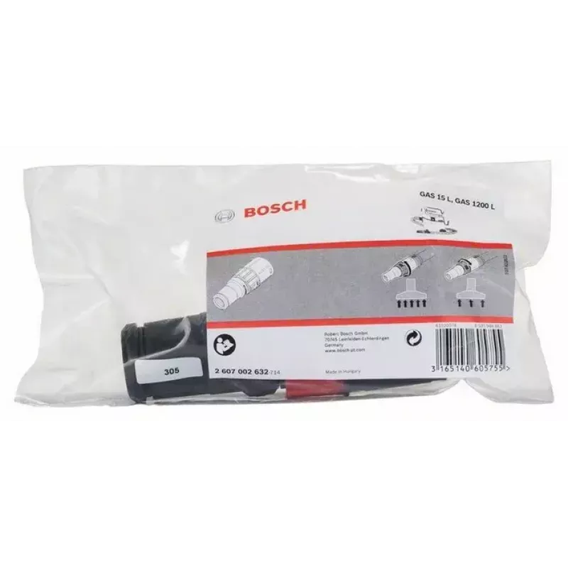 Bosch 2 607 002 632 Staubsauger-Zubehör/-Ersatzteil Schlauchadapter für Trommelsauger