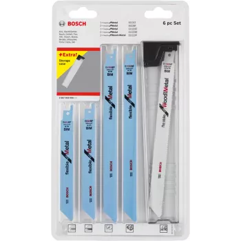 Bosch 2 607 010 906 Stichsägen-/Säbelsägen-/Multifunktionssägeblatt Stichsägeblatt 6 Stück