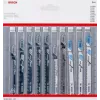 Bosch 2 607 011 170 Stichsäge-/Dekupiersäge-/Säbelsägeblatt Stichsägeblatt 10 Stück