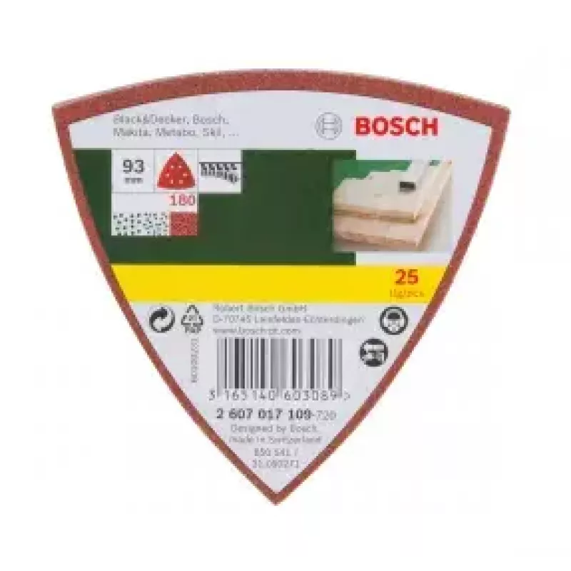 Bosch 2607017109 25 Stk. Schleifblatt