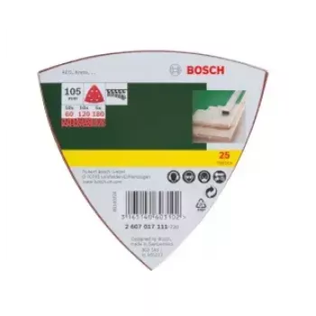 Bosch 2607017111 25 Stück Schleifblätter