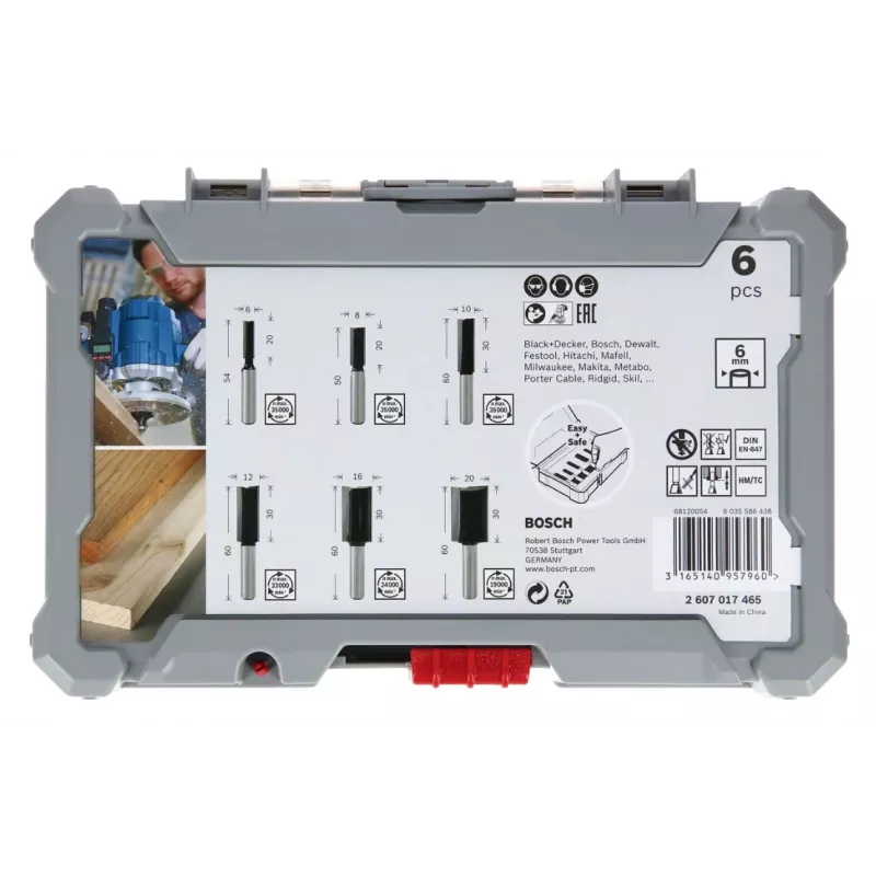 Bosch 2607017465 Bitsatz 6 Stück