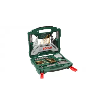 Bohrer-Set Bosch 70-teilig X-Line Titanium Set