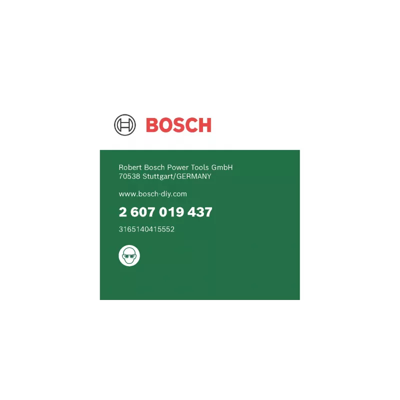 Bosch 2 607 019 437 Bohrer