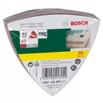 Bosch 2 607 019 487 Schleifzubehör 25 Stück