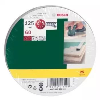 Bosch 2 607 019 492 Schleifzubehör, 25 Stück