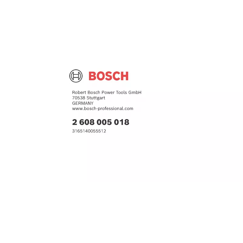 Bosch 2 608 005 018 Kreissägenzubehör
