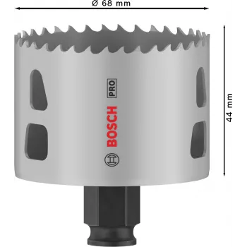 Lochsäge Bosch PRO 68 mm Progressor PC Plus – Modell 2608594398 für Metall und Holz
