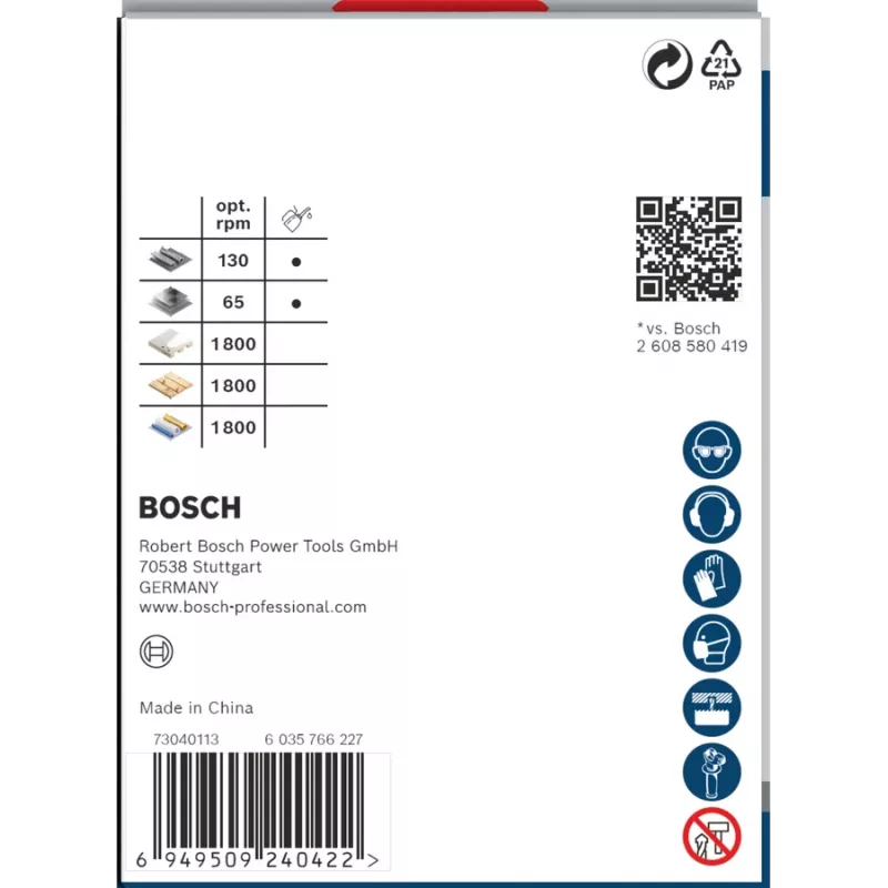 Lochsäge Bosch PRO 68 mm Progressor PC Plus – Modell 2608594398 für Metall und Holz