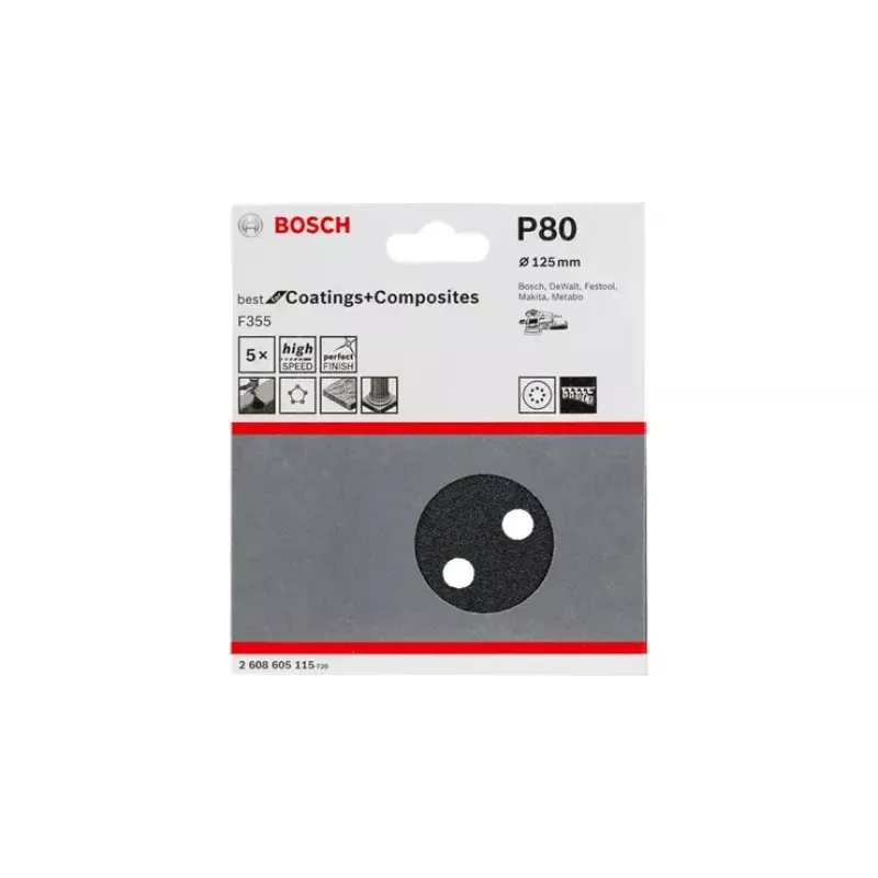 Schleifscheiben Bosch F355 Best for Coatings and Composites