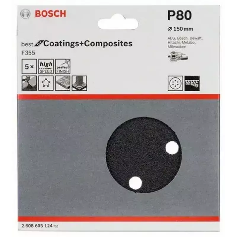 Schleifblatt Bosch F355 5 Stück