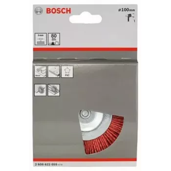 Drahtbürste Bosch 2 608 622 055 10 cm Durchmesser 6 mm Schaft