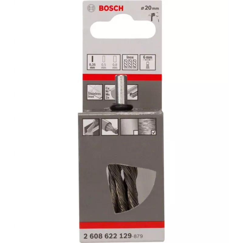 Drahtbürste Bosch 2608622129 Durchmesser 1,9 cm