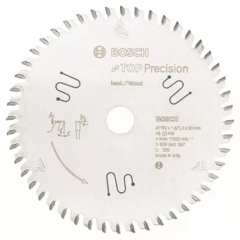 Bosch 2 608 642 387 Kreissägeblatt 16,5 cm 1 Stück