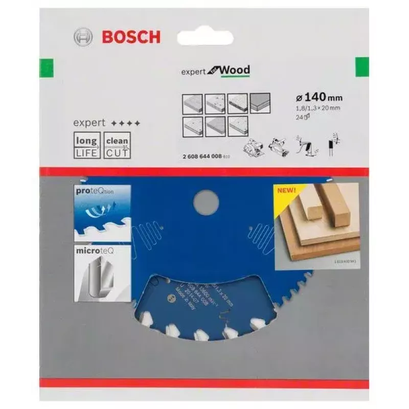 Kreissägeblatt Bosch 2 608 644 008 14 cm 13600 U/min
