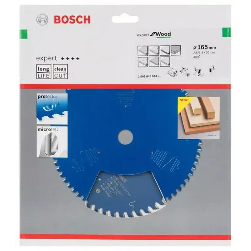 Kreissägeblatt Bosch 2608644024 16,5 cm 1 Stück