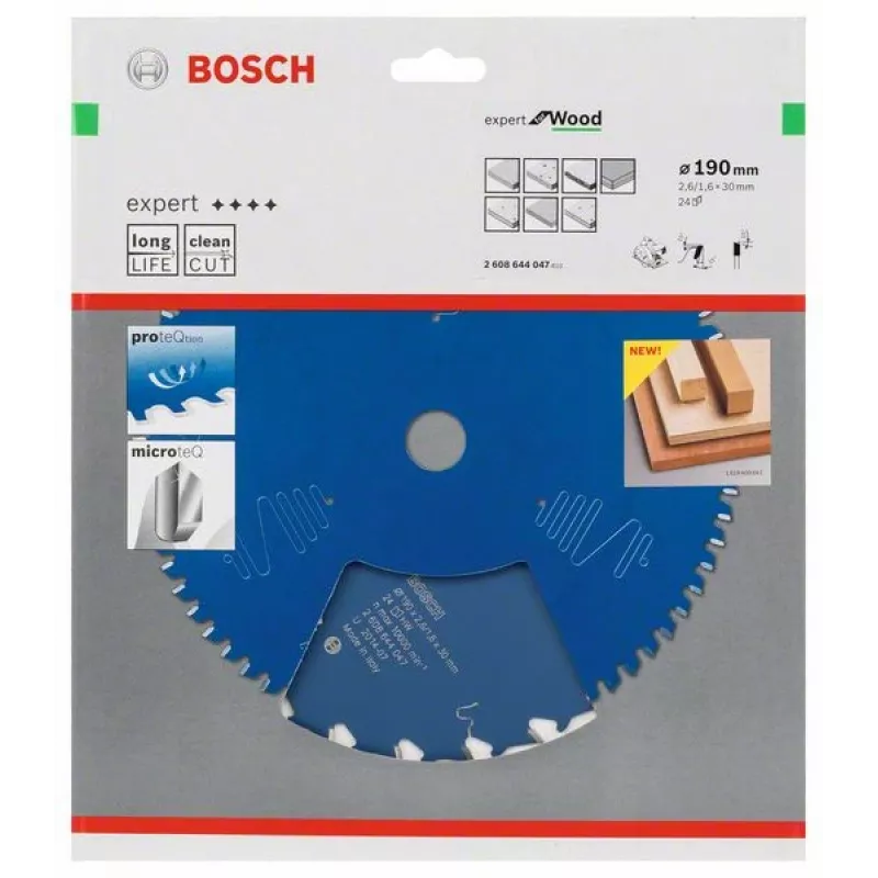 Bosch 2 608 644 047 Kreissägeblatt 19 cm 1 Stk.
