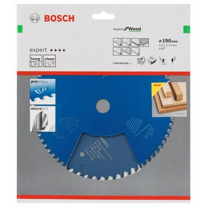 Bosch 2 608 644 085 Kreissägeblatt 19 cm 1 Stück