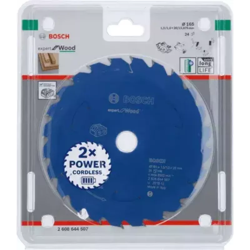 Bosch 2 608 644 507 Kreissägeblatt 16,5 cm 1 Stück