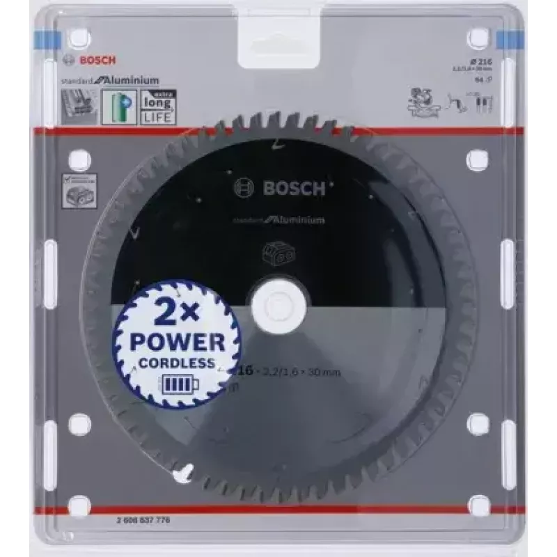 Bosch 2 608 837 776 Kreissägeblatt 21,6 cm 1 Stück
