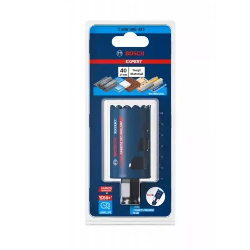 Lochsäge Bosch 2 608 900 425 4 cm für Ziegel, Kunststoff, Holz