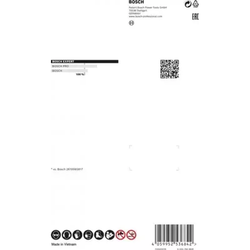 Bosch 2 608 900 536 Drehwerkzeug-Schleif-/Schärfzubehör Gusseisen, Metall, Kunststoff, Edelstahl, Stahl Trennscheibe