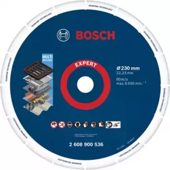 Bosch 2 608 900 536 Drehwerkzeug-Schleif-/Schärfzubehör Gusseisen, Metall, Kunststoff, Edelstahl, Stahl Trennscheibe