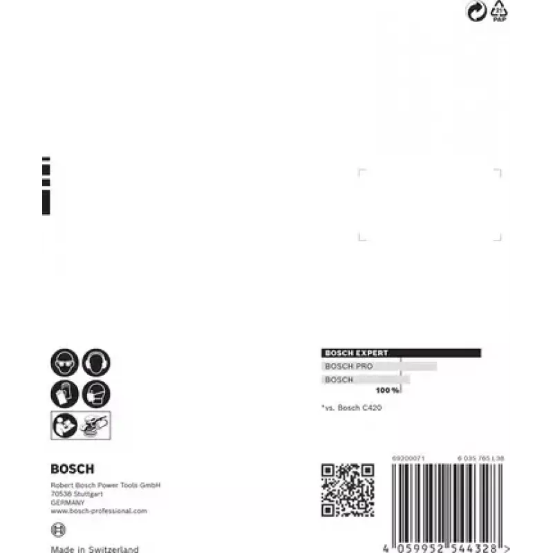 Bosch 2 608 901 096 Rotationswerkzeug Schleif-/Schmirgelzubehör Holz Schleifblatt