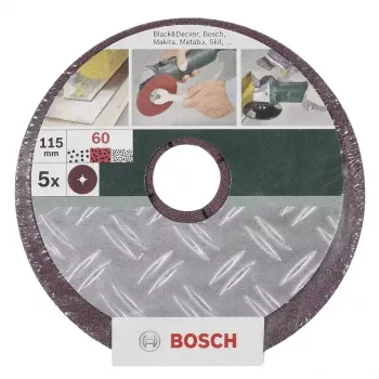 Schleifscheibe Bosch 2609256252 Bohrungsgröße 2,2 cm Packung mit 5