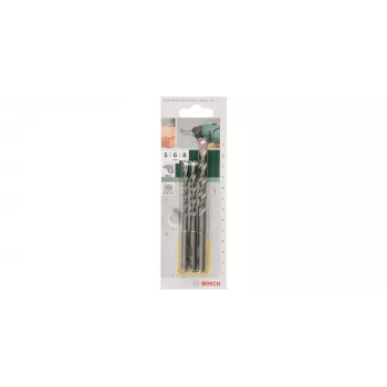 Bosch 3-teiliges Betonbohrer-Set SDS-Quick