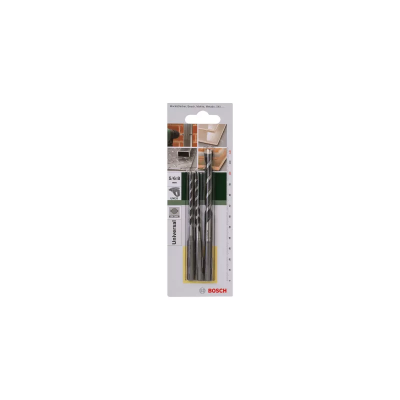 Bosch SDS-Quick Mehrzweck-Bohrersatz, 3 Stück