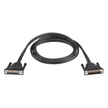 ATEN 2L2703 Serielles Kabel Schwarz 3 m DB-25