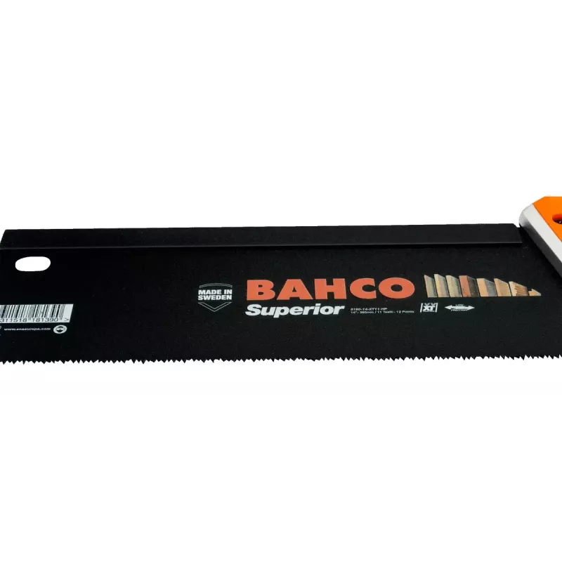 Backsaw Bahco 3180-14-XT11-HP 35 cm Schwarz Orange