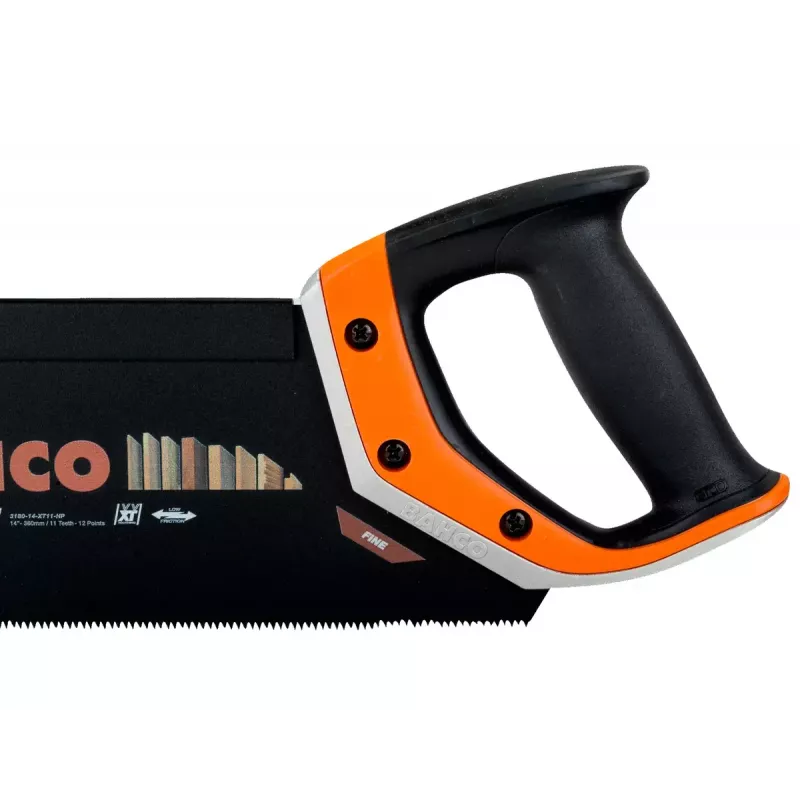 Backsaw Bahco 3180-14-XT11-HP 35 cm Schwarz Orange