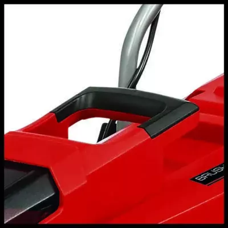 Rasenmäher mit Radantrieb Einhell GE-CM 18/32 Li-Solo Akku Schwarz Rot
