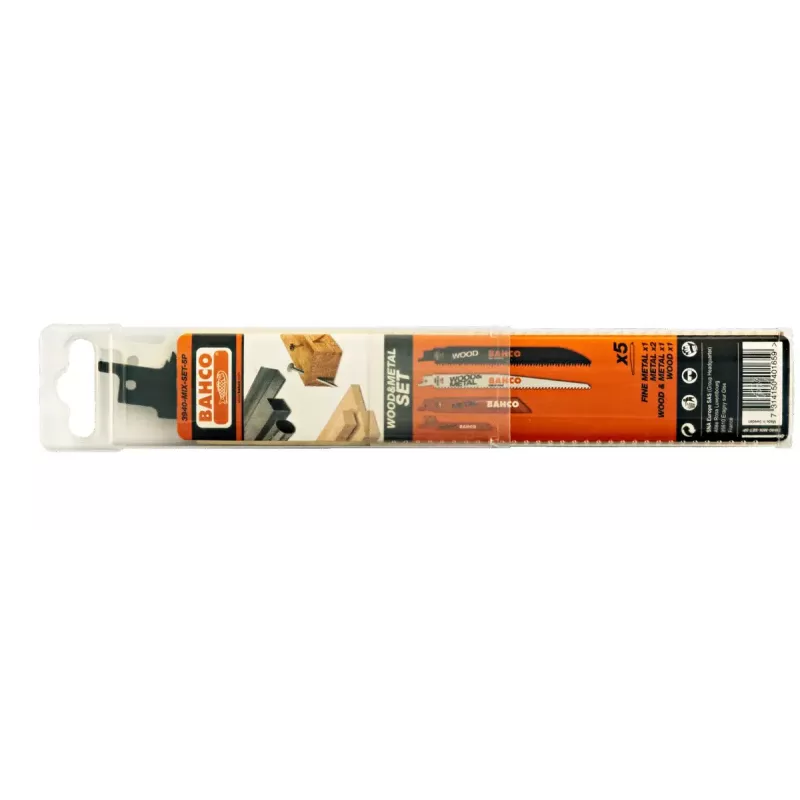 Sägeblatt Bahco 3940-MIX-SET-5P